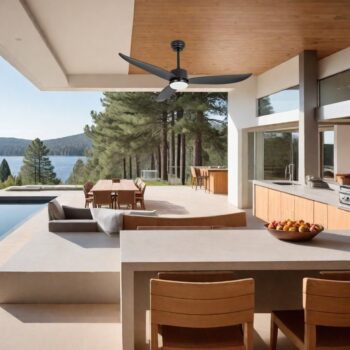 luster sa ventilatorom