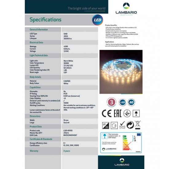 led traka lambario sniženje